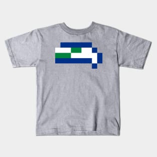 Tecmo Bowl Pixels - Seattle Kids T-Shirt